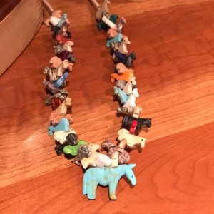SOLD - Native American Fetish Necklace